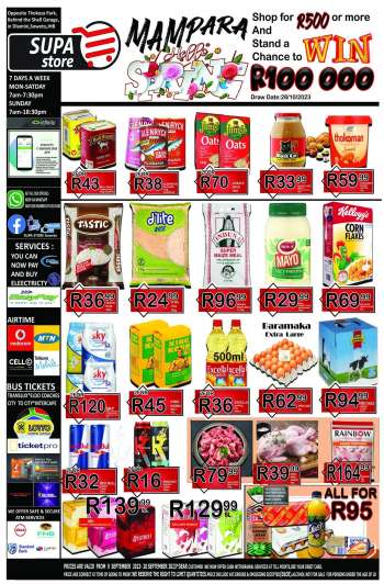 Supa Store catalogue  - 09/09/2023 - 20/09/2023.