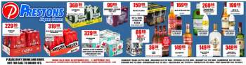 Prestons Liquor Stores catalogue  - 08/09/2023 - 14/09/2023.