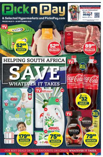 Pick n Pay catalogue  - 11/09/2023 - 20/09/2023.