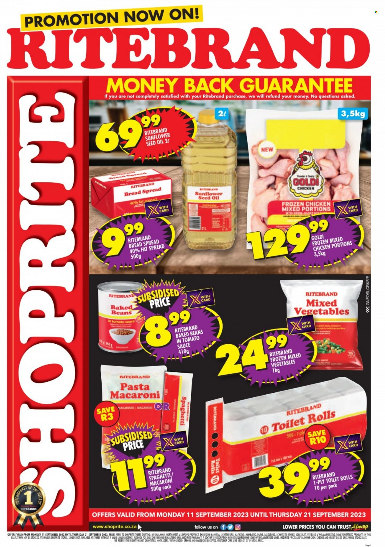 Shoprite specials - 11/09/2023 - 21/09/2023. Page 1