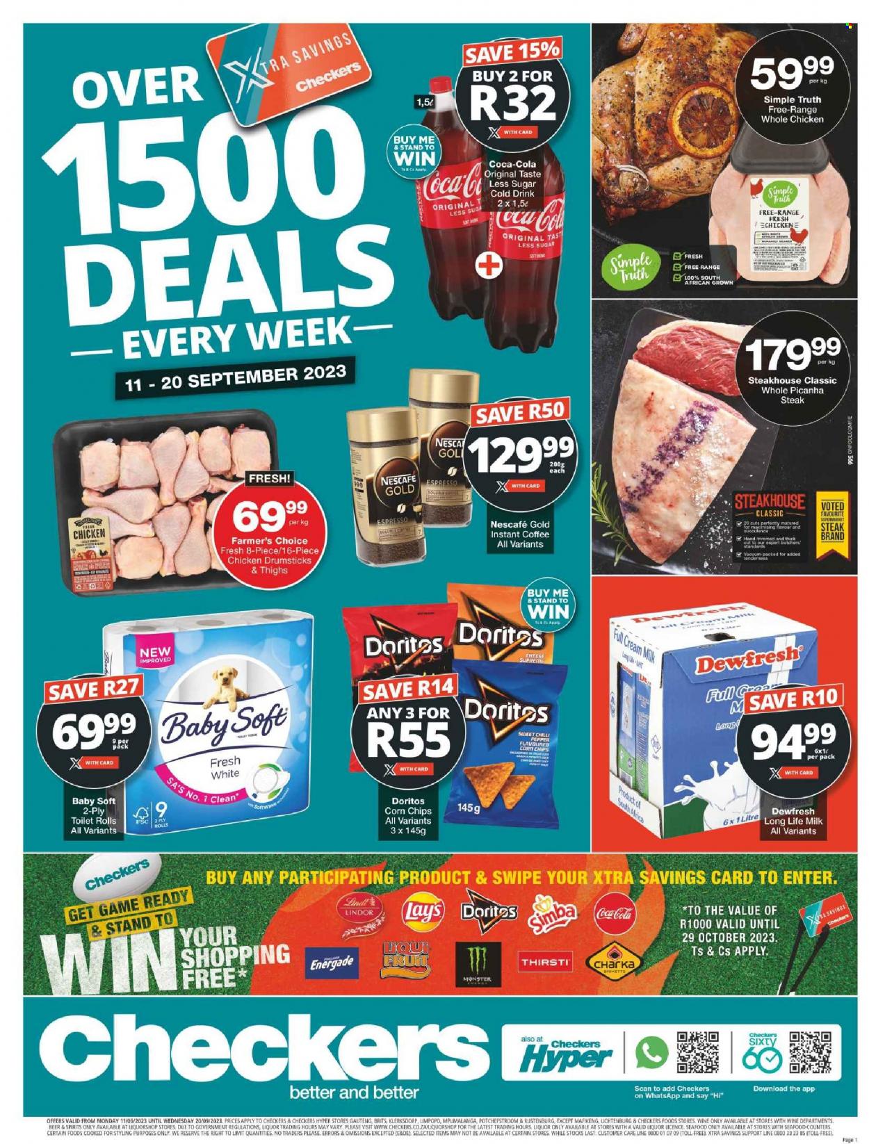 Checkers specials - 11/09/2023 - 20/09/2023. Page 1