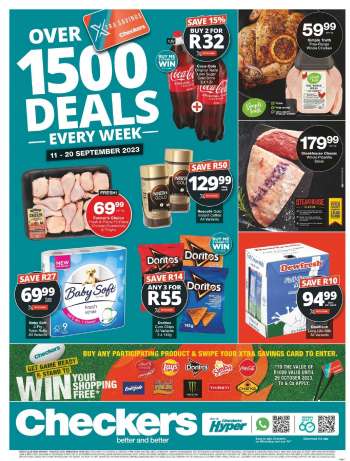 Checkers catalogue  - 11/09/2023 - 20/09/2023.