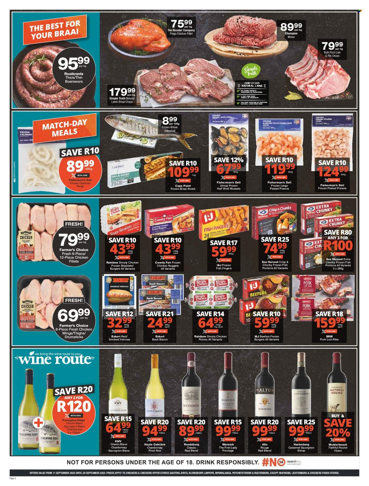 Checkers specials - 11/09/2023 - 20/09/2023. Page 2