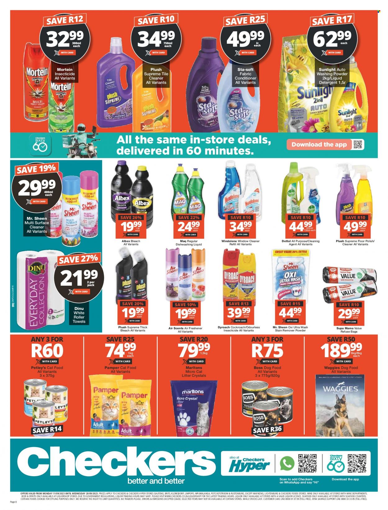 Checkers specials - 11/09/2023 - 20/09/2023. Page 8