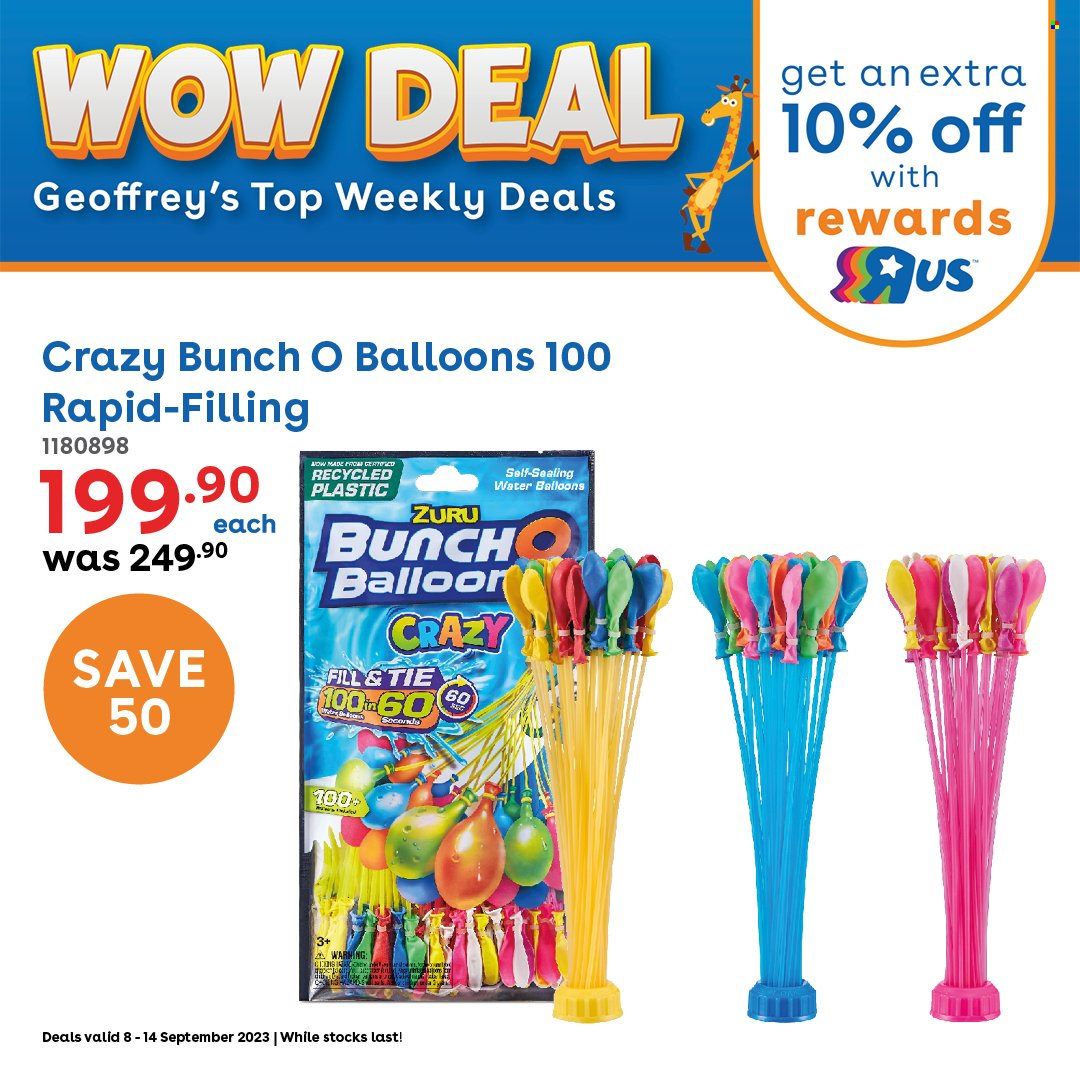 Toys R Us specials - 08/09/2023 - 14/09/2023. Page 2