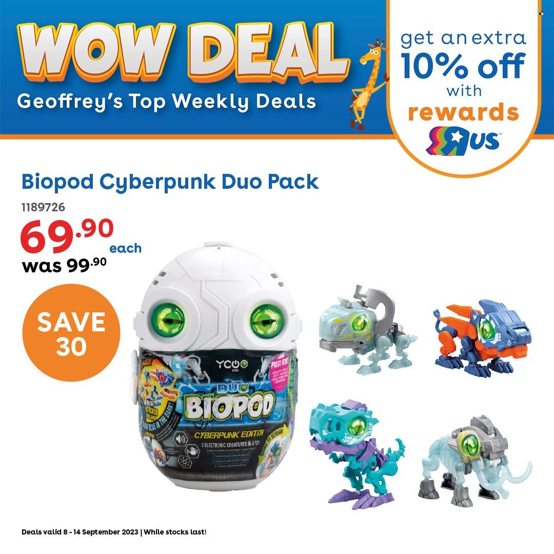 Toys R Us specials - 08/09/2023 - 14/09/2023. Page 8