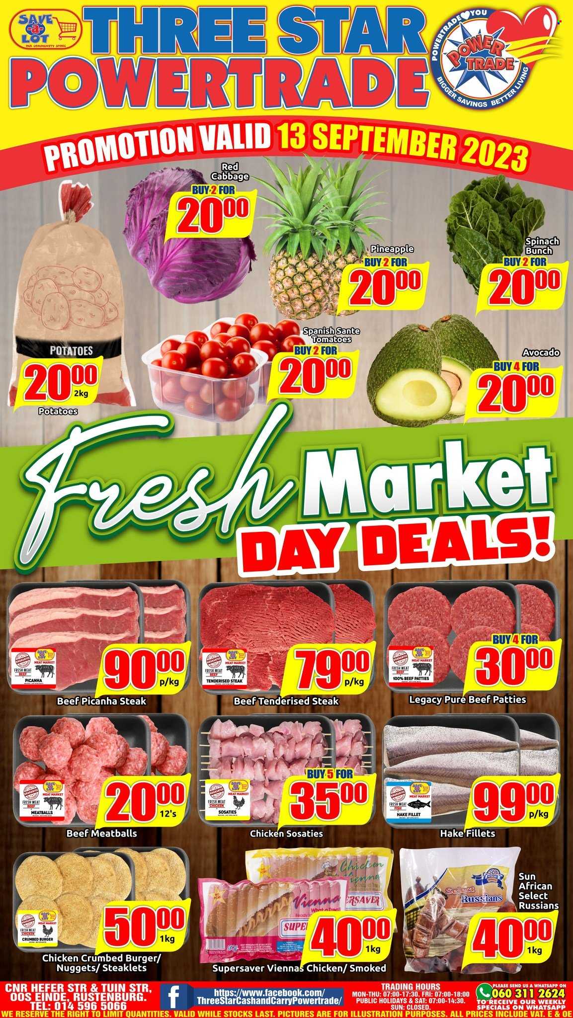 Three Star Cash and Carry specials - 13/09/2023 - 13/09/2023. Page 1