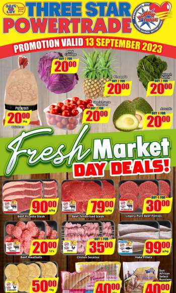 Three Star Cash and Carry catalogue  - 13/09/2023 - 13/09/2023.