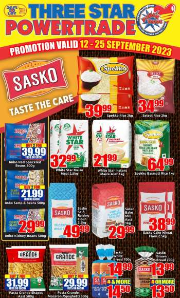 Three Star Cash and Carry catalogue  - 12/09/2023 - 25/09/2023.