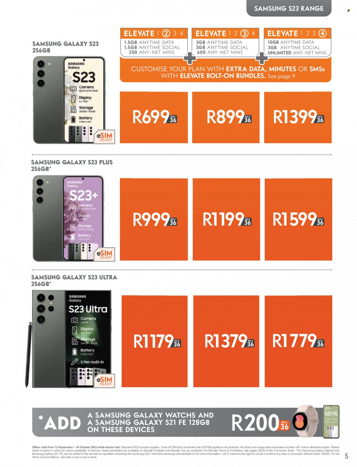 Cell C specials - 12/09/2023 - 16/10/2023. Page 5