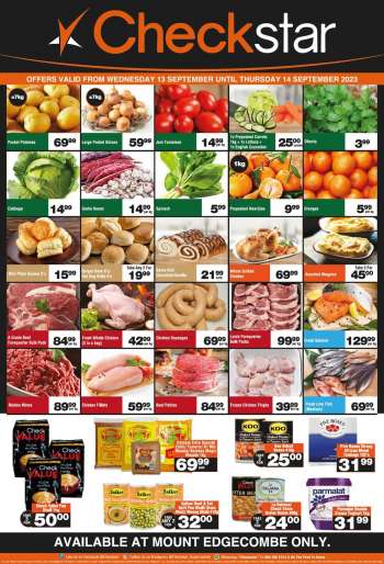Checkstar catalogue  - 13/09/2023 - 14/09/2023.