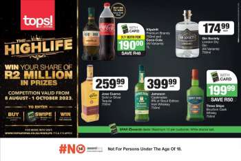 TOPS at SPAR catalogue  - 14/09/2023 - 17/09/2023.