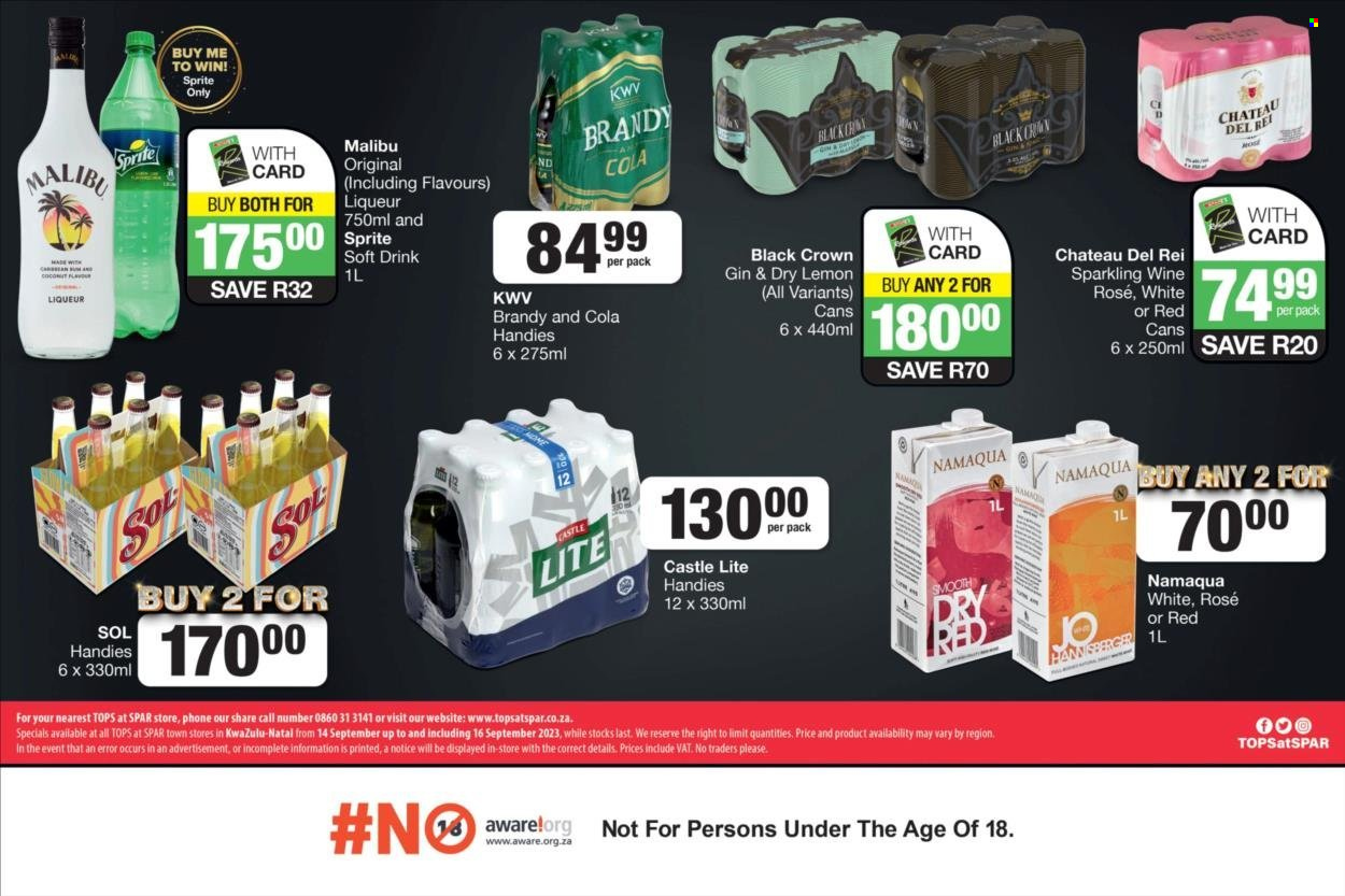 TOPS at SPAR specials - 14/09/2023 - 16/09/2023. Page 2