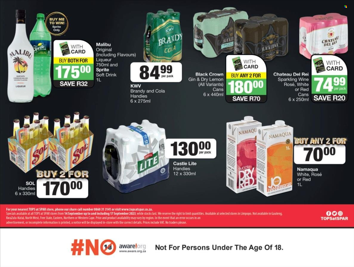 TOPS at SPAR specials - 14/09/2023 - 17/09/2023. Page 2