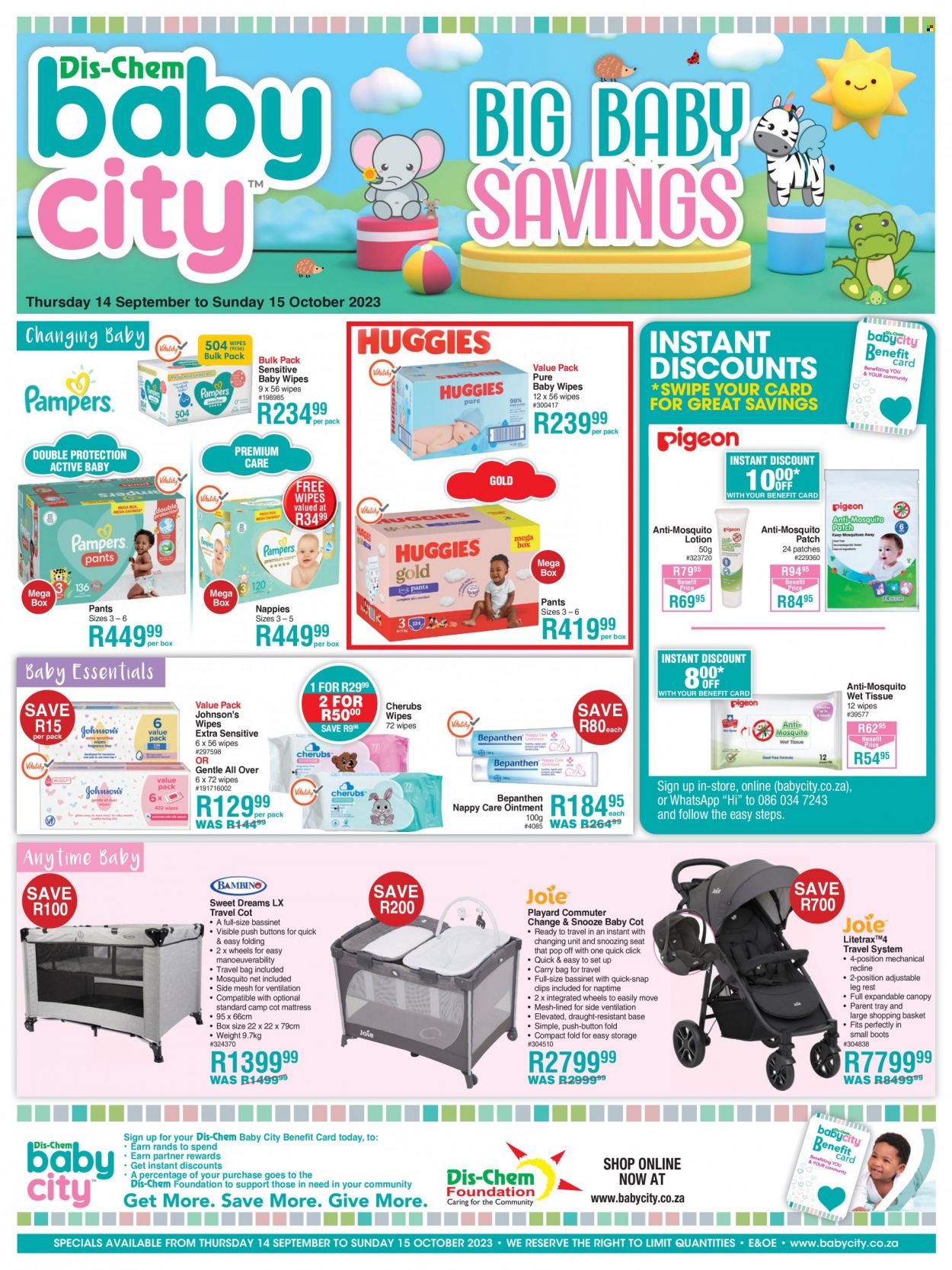 Baby City specials - 14/09/2023 - 15/10/2023. Page 1