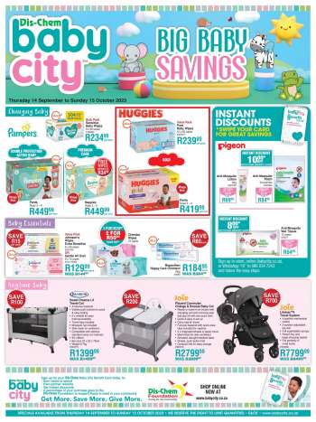 Baby City catalogue  - 14/09/2023 - 15/10/2023.