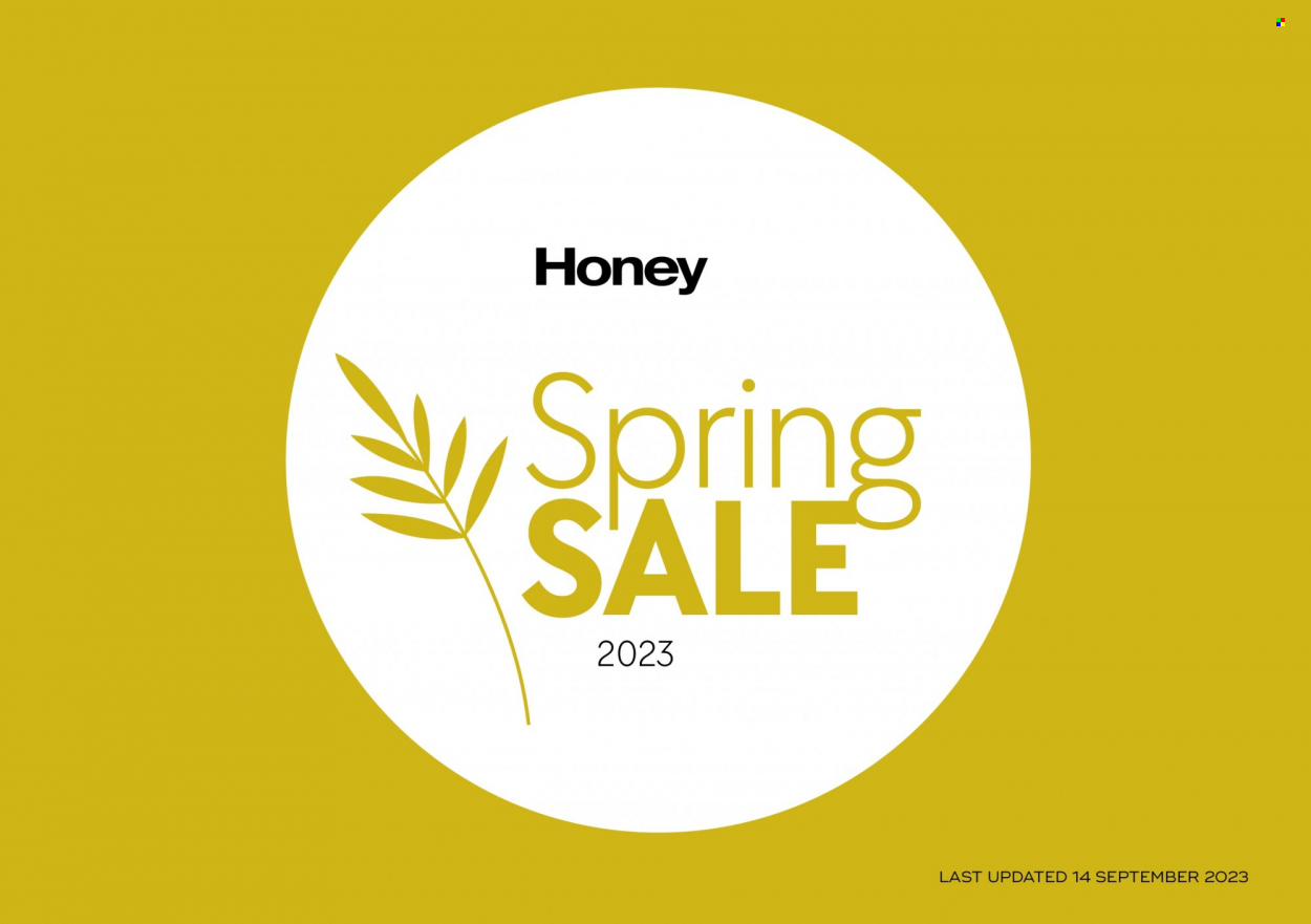 Honey specials. Page 1
