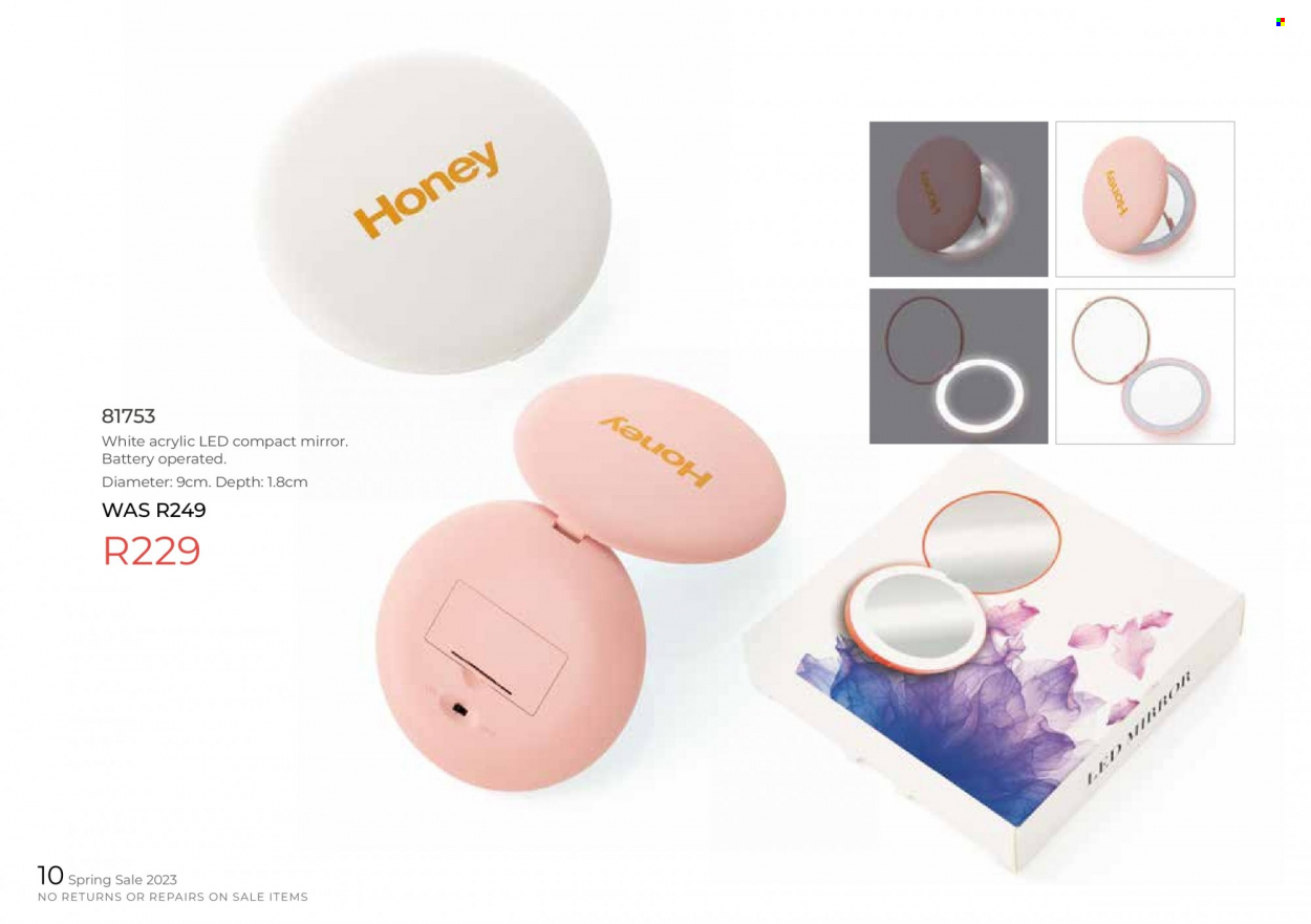 Honey specials. Page 12