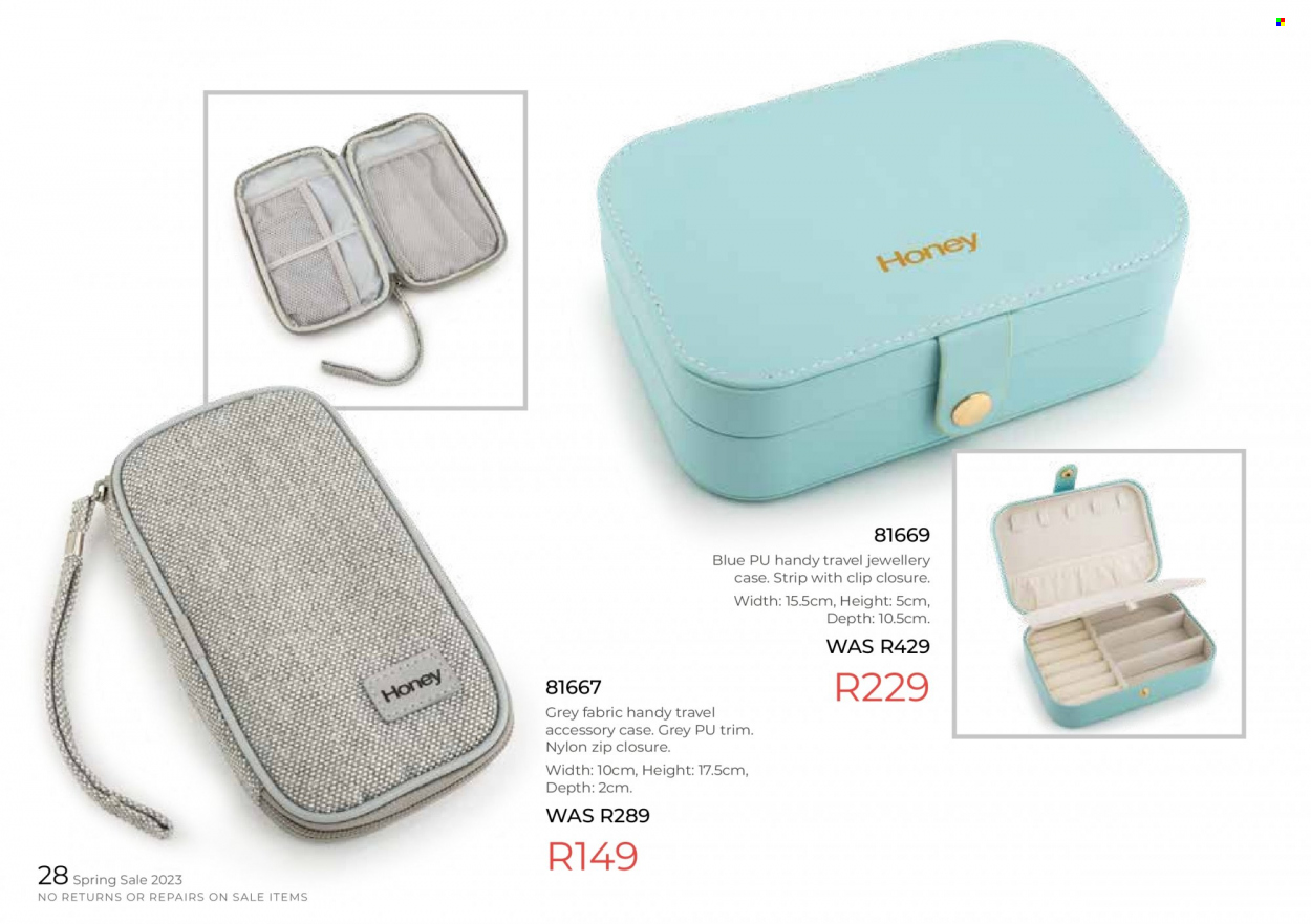 Honey specials. Page 30