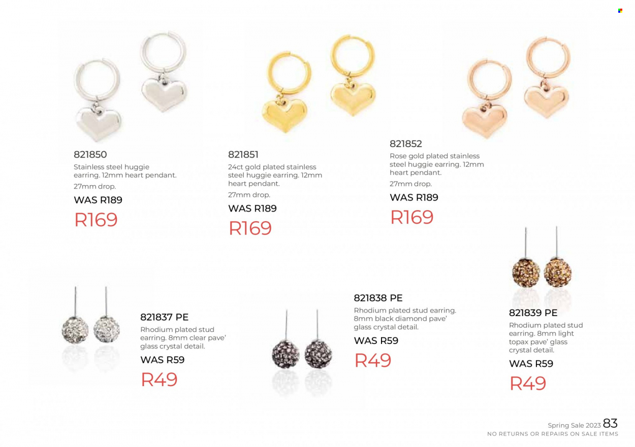 Honey specials. Page 85