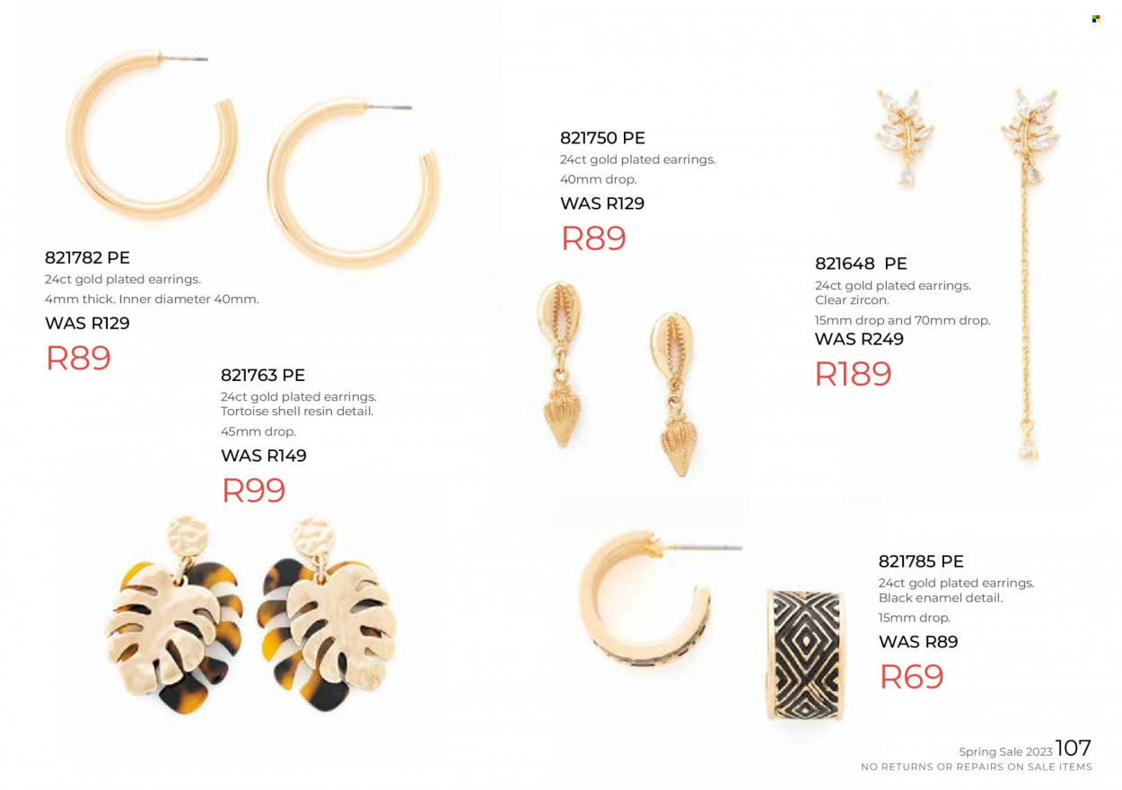 Honey specials. Page 109