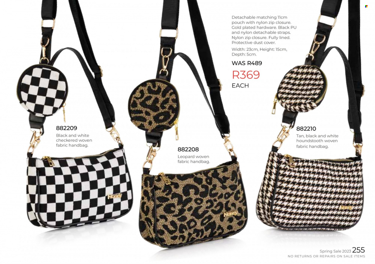 Honey specials. Page 257