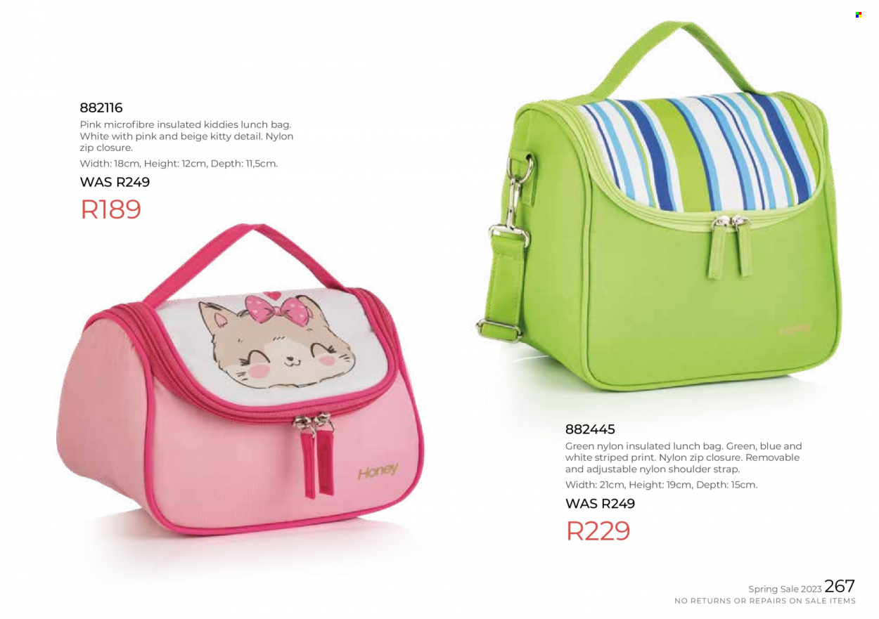 Honey specials. Page 269
