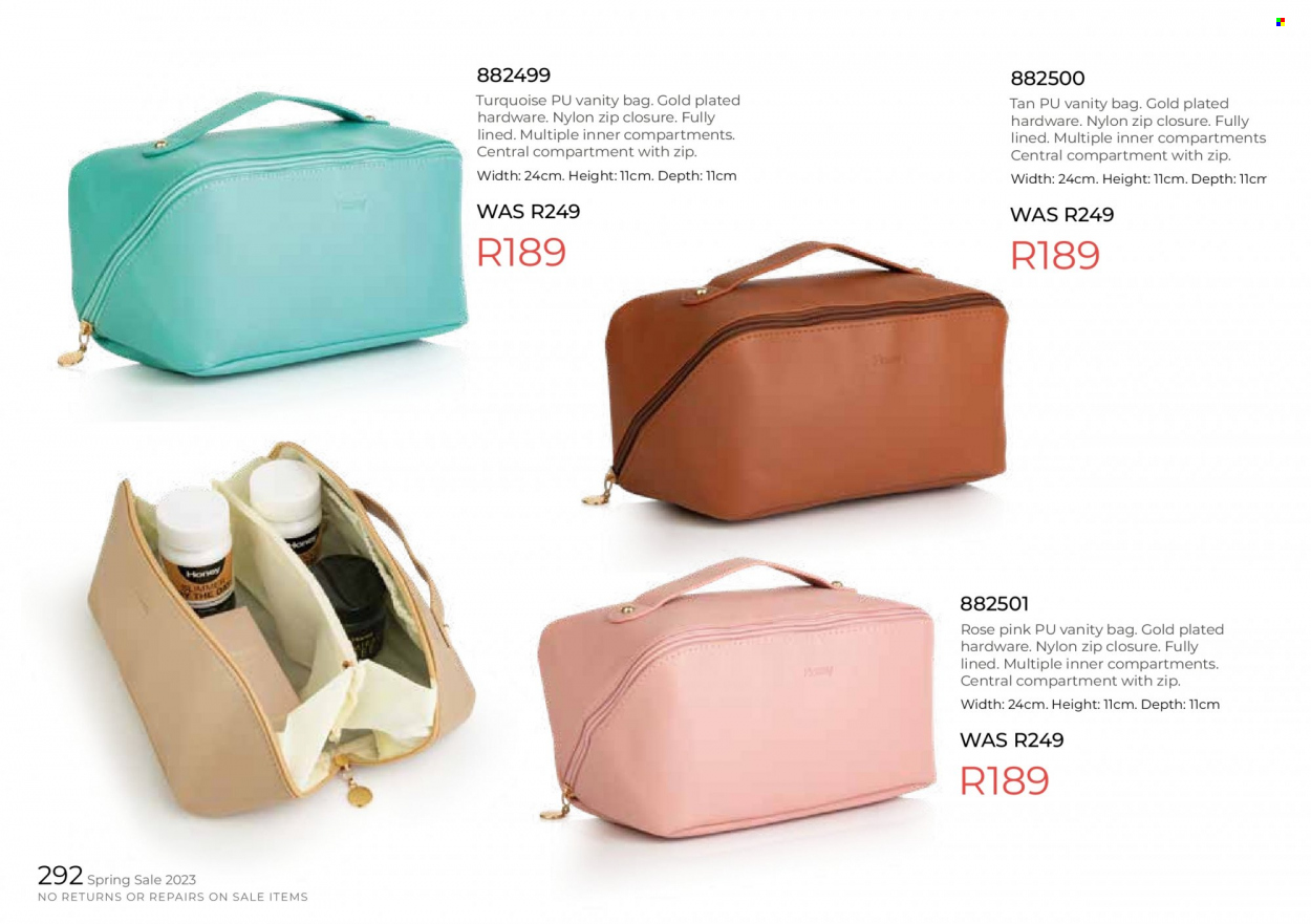 Honey specials. Page 294