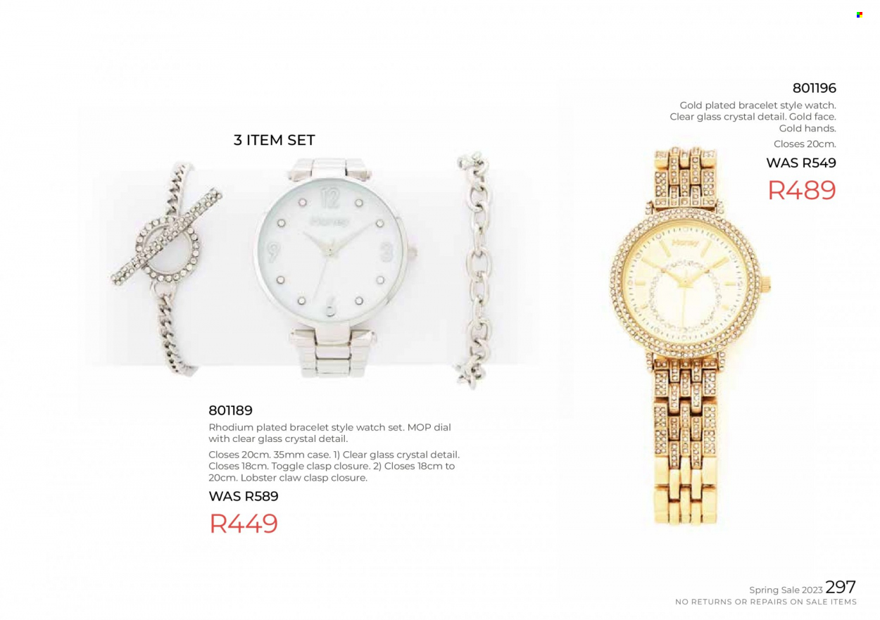 Honey specials. Page 299