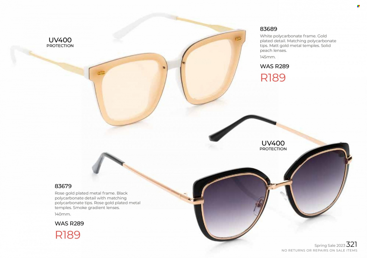 Honey specials. Page 323