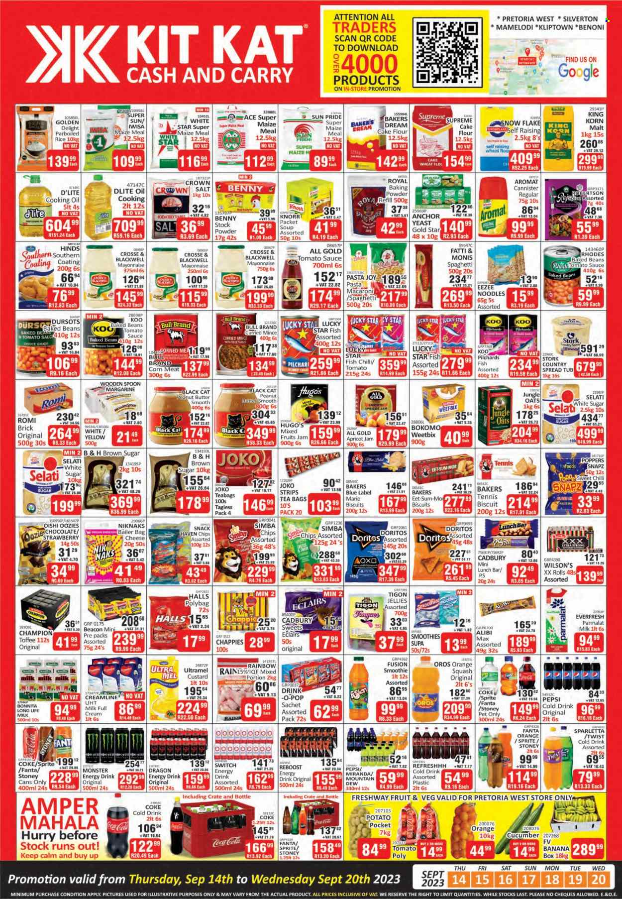Kit Kat Cash & Carry specials - 14/09/2023 - 20/09/2023. Page 1