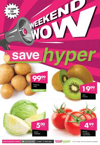 Save hyper catalogue  - 15/09/2023 - 17/09/2023.