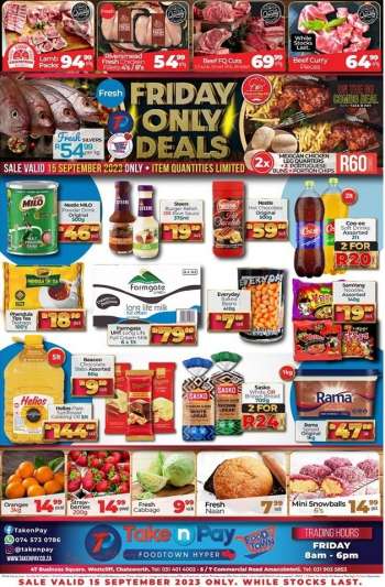Take n Pay catalogue  - 15/09/2023 - 15/09/2023.