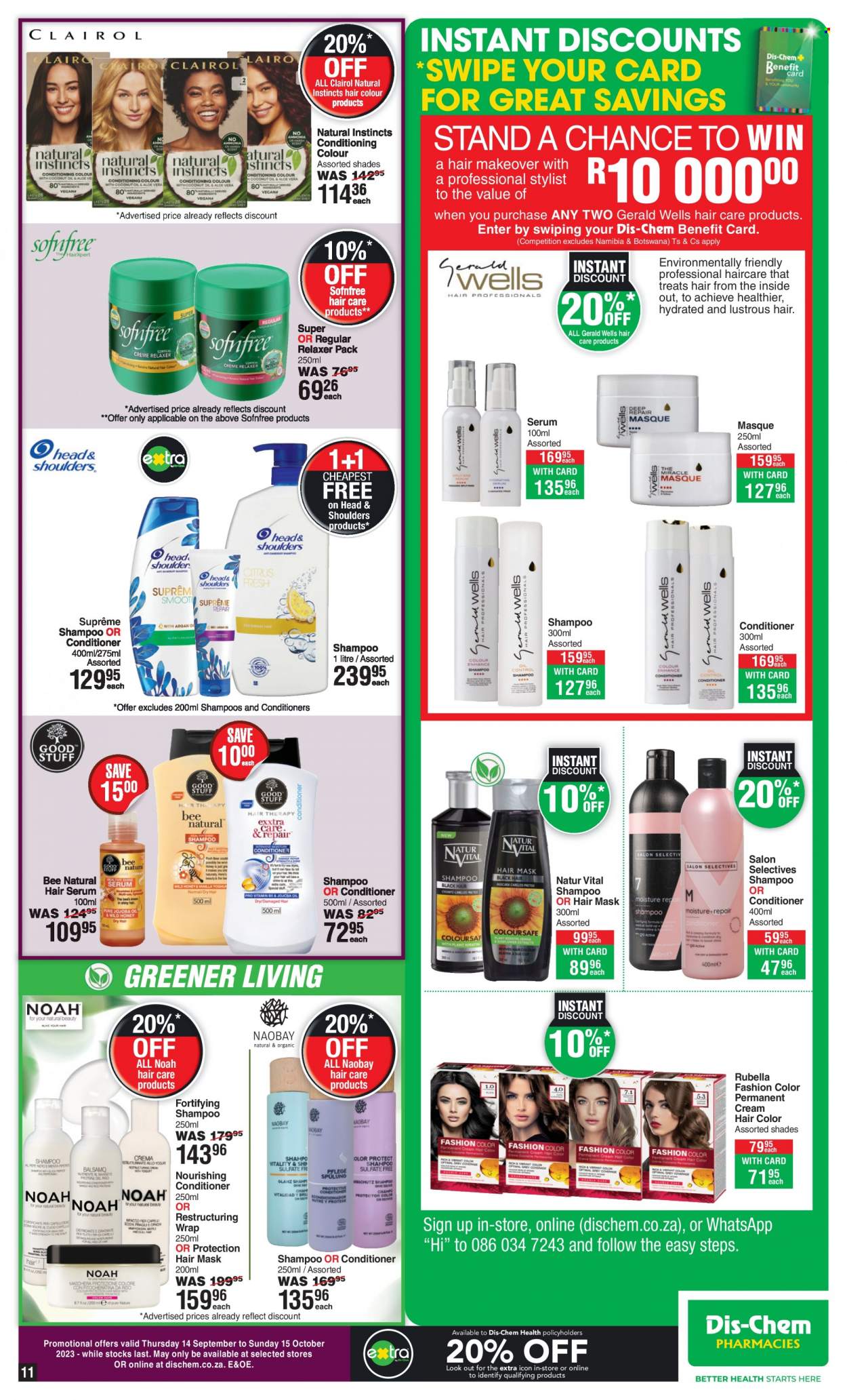 Dis-Chem specials - 14/09/2023 - 15/10/2023. Page 11