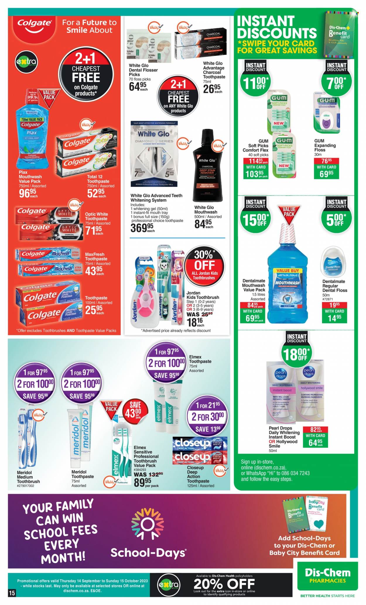 Dis-Chem specials - 14/09/2023 - 15/10/2023. Page 15
