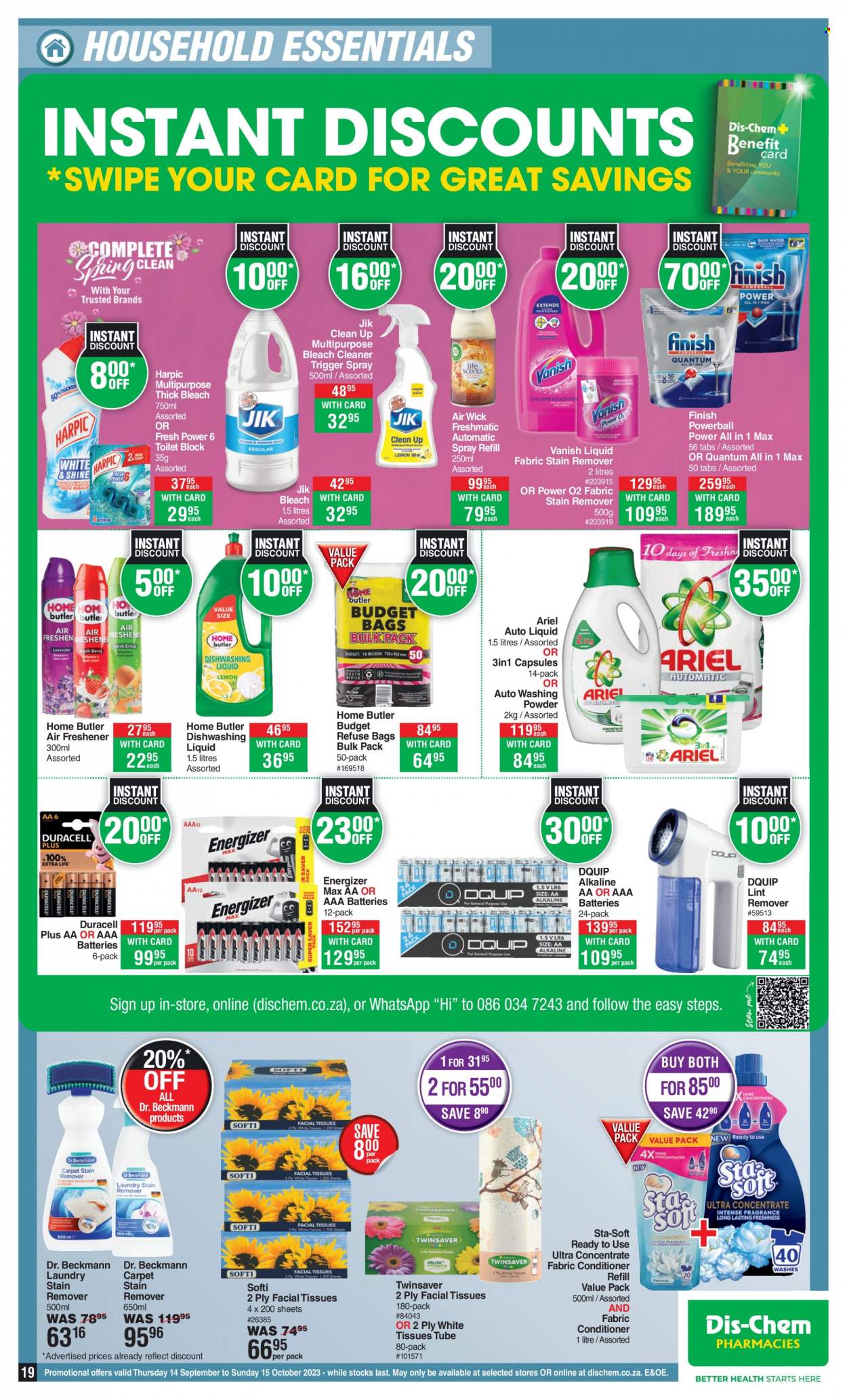 Dis-Chem specials - 14/09/2023 - 15/10/2023. Page 19