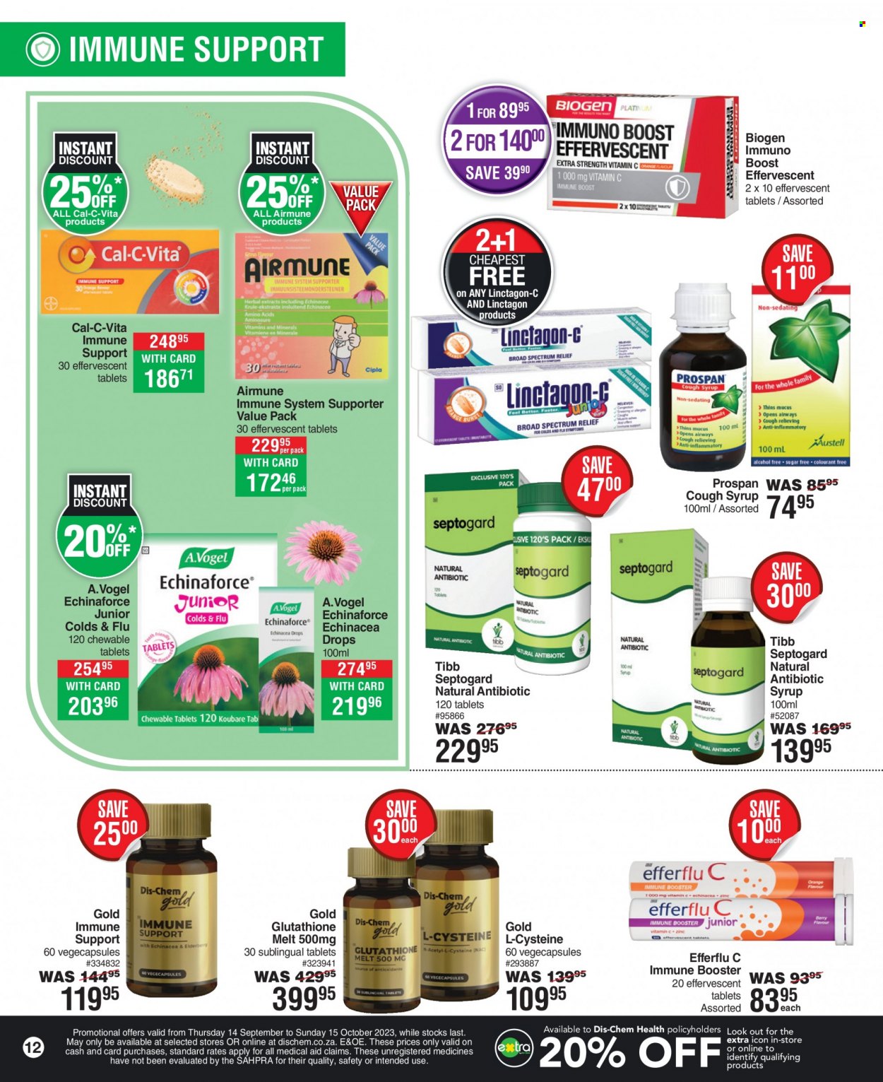 Dis-Chem specials - 14/09/2023 - 15/10/2023. Page 12