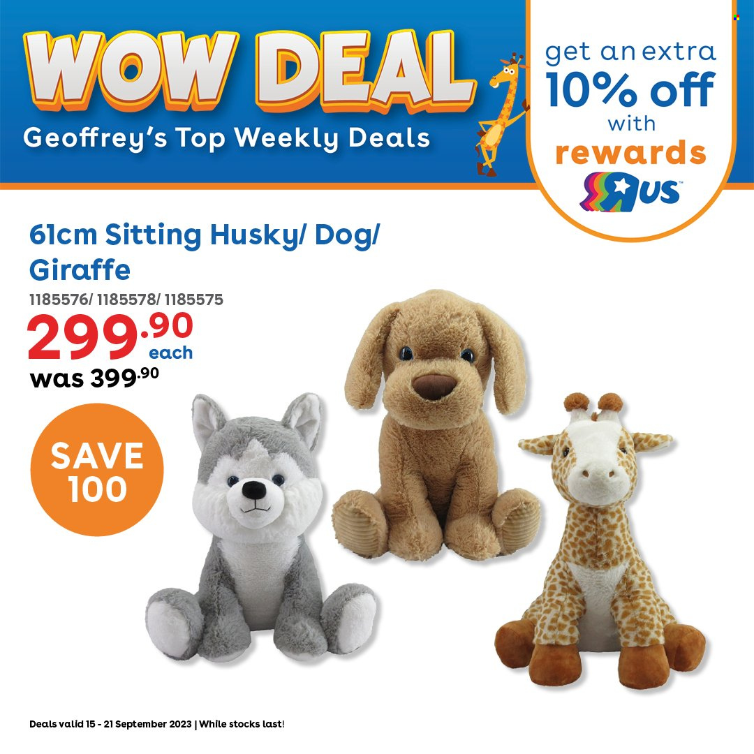 Toys R Us specials - 15/09/2023 - 21/09/2023. Page 7