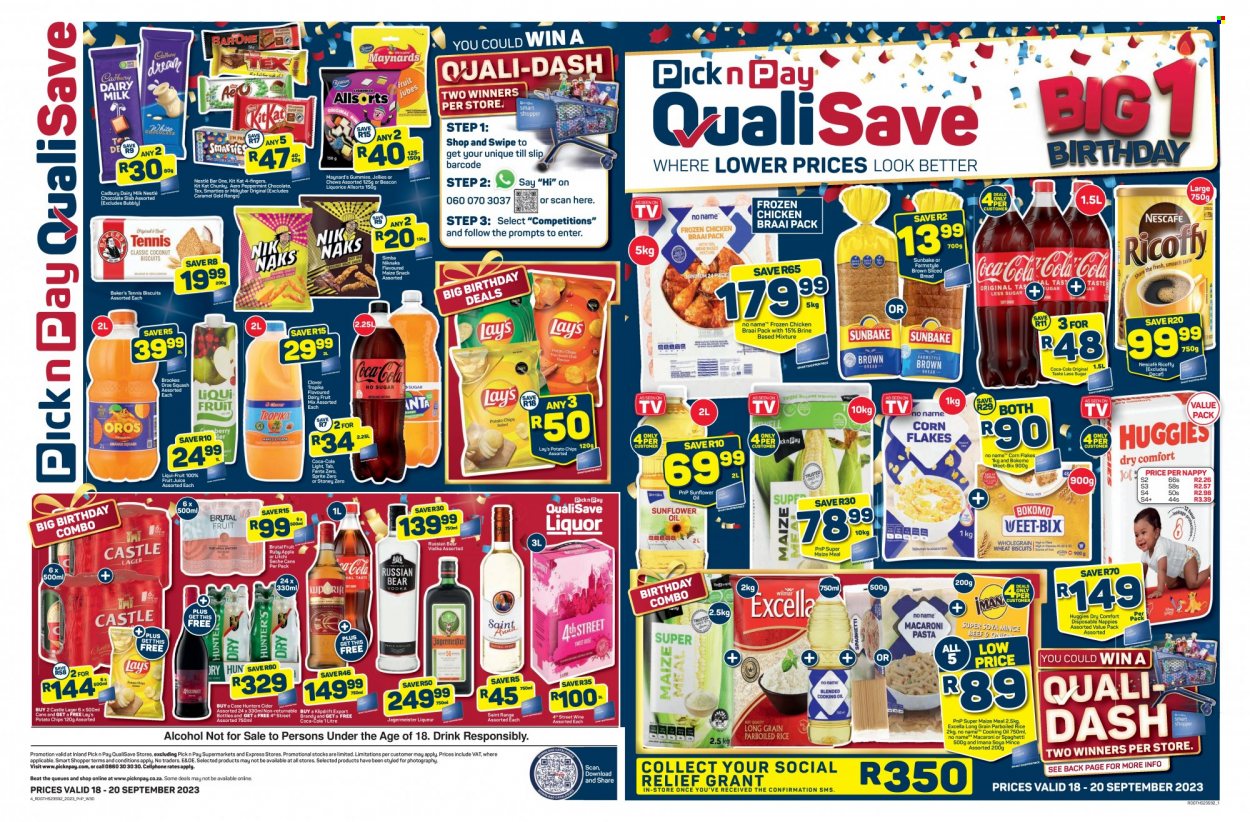 Pick n Pay QualiSave specials - 18/09/2023 - 20/09/2023. Page 1