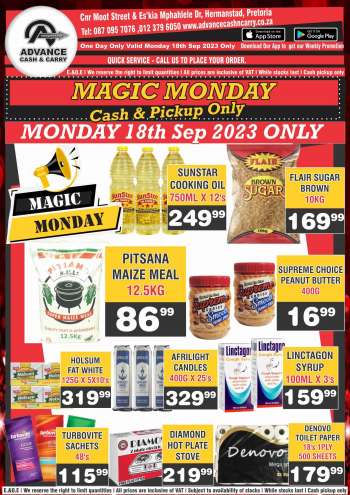 Advance Cash & Carry catalogue  - 18/09/2023 - 18/09/2023.