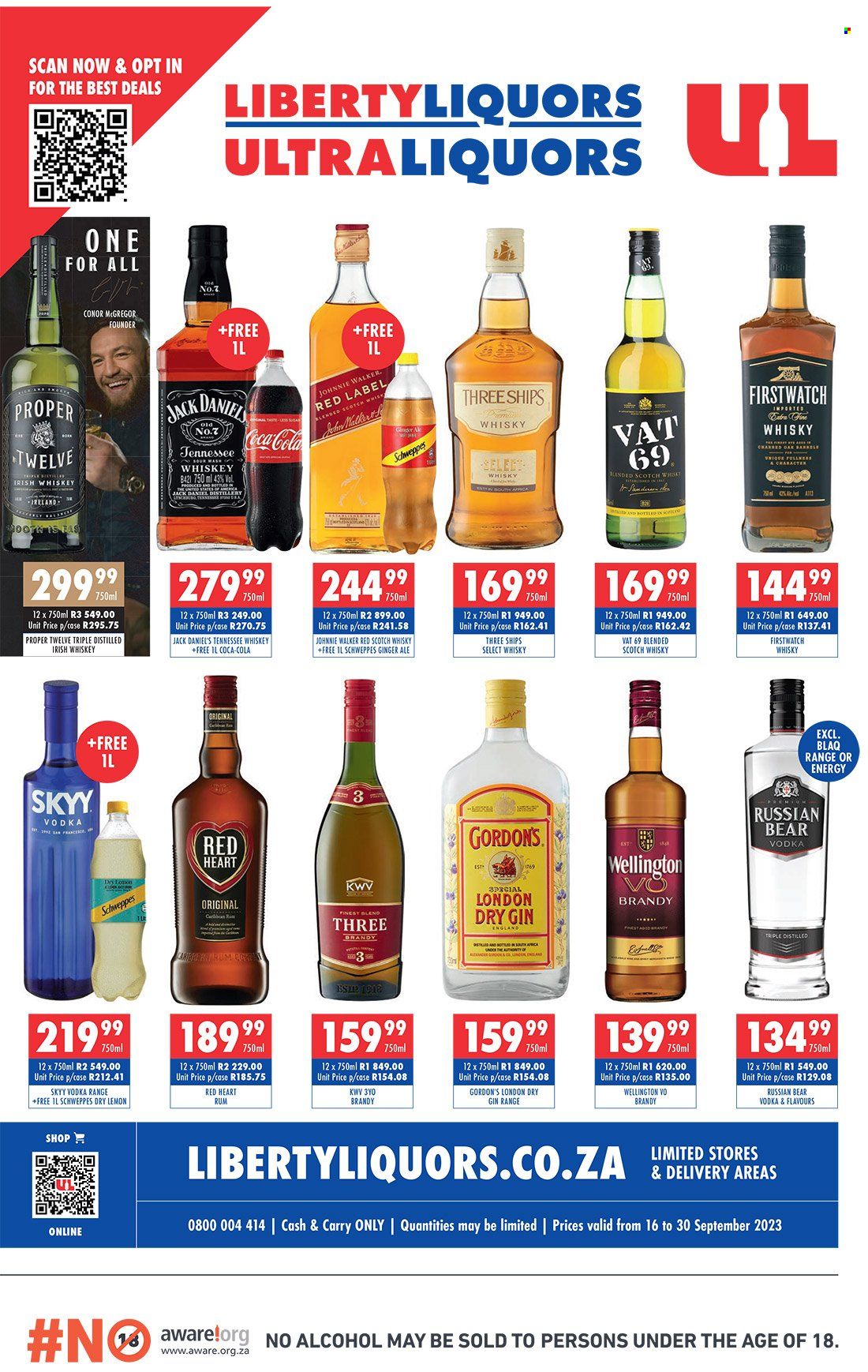 Liberty Liquors specials - 16/09/2023 - 30/09/2023. Page 1