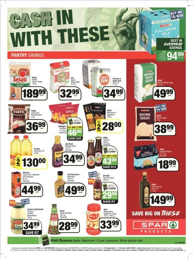 SPAR specials - 19/09/2023 - 01/10/2023. Page 9
