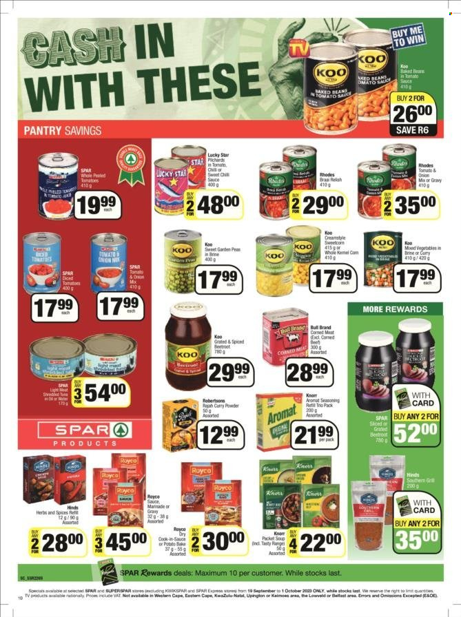 SPAR specials - 19/09/2023 - 01/10/2023. Page 10