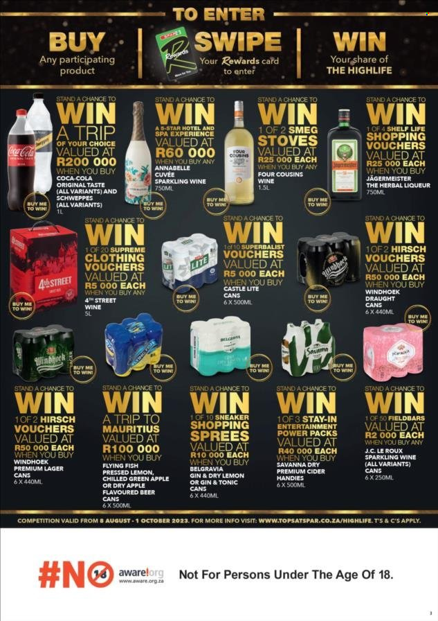 TOPS at SPAR specials - 19/09/2023 - 01/10/2023. Page 15