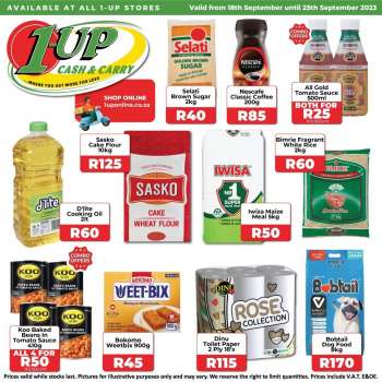 1UP Cash & Carry catalogue  - 18/09/2023 - 25/09/2023.
