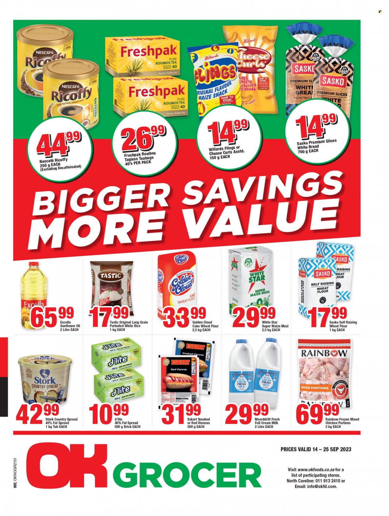 OK Foods specials - 14/09/2023 - 25/09/2023. Page 1