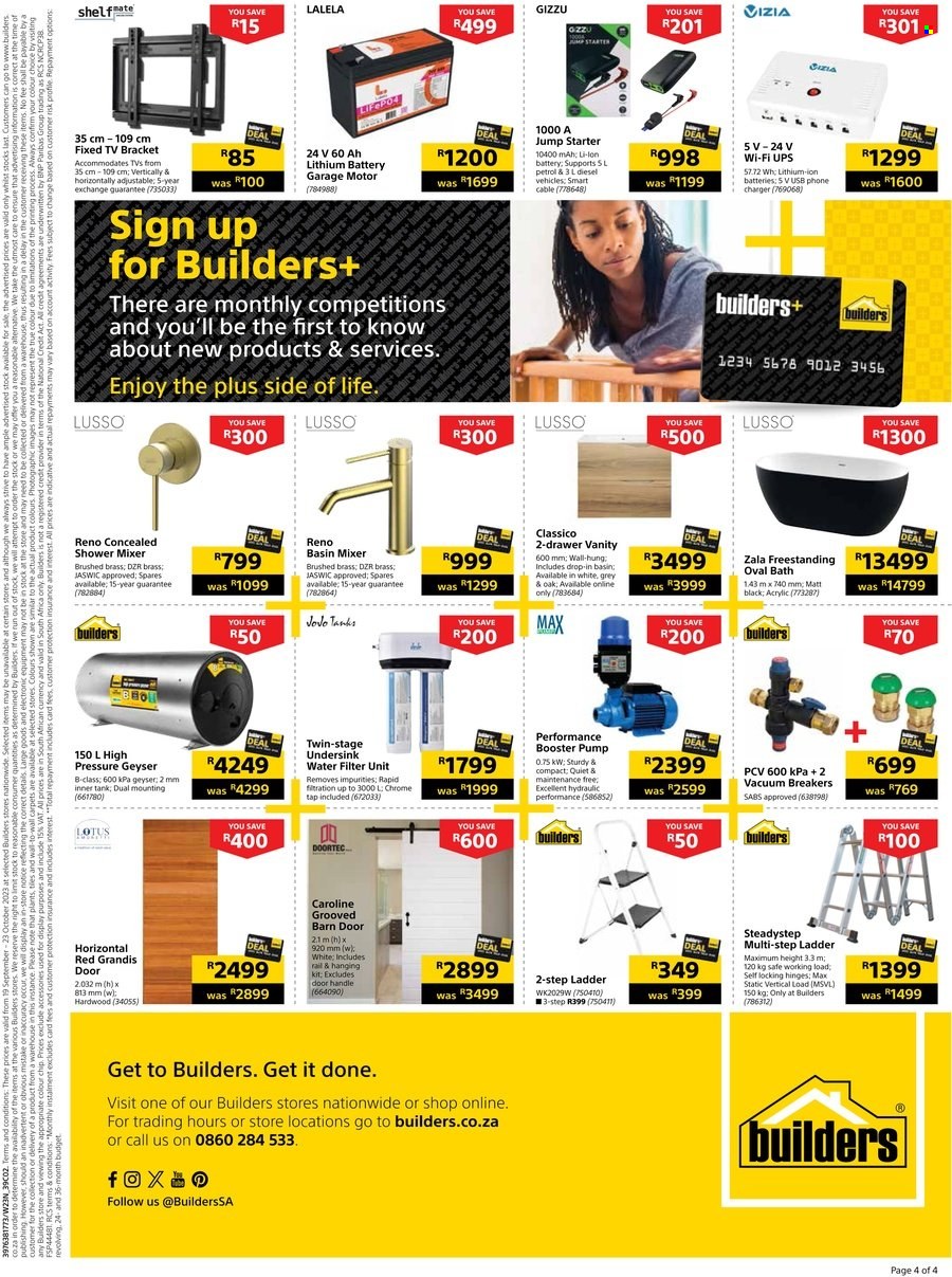 Builders specials - 19/09/2023 - 23/10/2023. Page 4