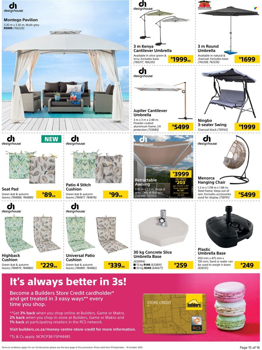 Builders specials - 19/09/2023 - 16/10/2023. Page 15