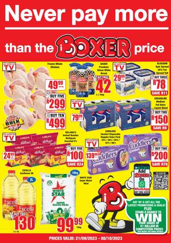 Boxer catalogue  - 21/09/2023 - 08/10/2023.
