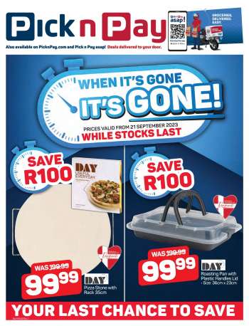 Pick n Pay Hypermarket catalogue  - 21/09/2023 - 12/10/2023.